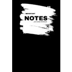 Important Notes And Random Doodles: Simple Fun Notebook for Work Studying Staying Organised Perfect Gift for Men Women Friends Family Coworkers Secret Santa