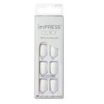 İmpress Color Frosting Kısa Kendinden Yapışkanlı Takma Tırnak
