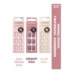 Impress Kendinden Yapışkanlı Takma Tırnaklar KIMC1-2-5 Small
