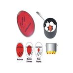 Impress Renk Değiştiren Yumurta Zamanlayıcı Egg Timer Yumurta Haşlama Derece Göstergesi, Yumuşak, Orta, Sert