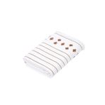 İmre Banyo Havlusu %100 Organik Pamuk Dokuma Terra 80x150 Cm