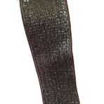 imrenaksesuar 4 cm Simli Don Paça Bel Lastiği Yassı Geniş Lastik 5 Metre (siyah)