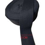 imrenaksesuar Bel Paça ve Don Lastiği Yassı Geniş Lastik 4cm,5cm,6cm,7 cm,8cm,9cm 1 paket 5 metre (SİYAH, 5CM)