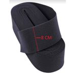 imrenaksesuar Bel Paça ve Don Lastiği Yassı Geniş Lastik 4cm,5cm,6cm,7 cm,8cm,9cm 1 paket 5 metre (SİYAH, 8CM)