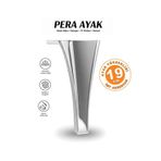 İmt Aksesuar Pera 19 cm Krom Mobilya Koltuk Yatak Odası Tv Ünitesi Dolap Konsol ve Sehpa Ayağı