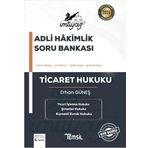 İmtiyaz Adli Hakimlik 2022 Soru Bankası Ticaret Hukuku - Temsil Kitap Yayınları