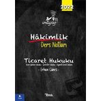 İMTİYAZ Hakimlik Ders Notları TİCARET HUKUKU