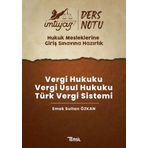 İmtiyaz HMGS Vergi Hukuku - Vergi Usul Hukuku - Türk Vergi Sistemi