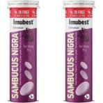 İmubest Sambucus Nigra & Vitamin C & Çinko 24 Efervesan Tablet 2(Adet) - --