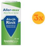 Imuneks Aller-Max Burun Spreyi 15 ml - 3 Adet (Toplam 45 ml)