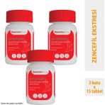 Imuneks Farma Emetium Zencefil Rizom Ekstresi Içeren Takviye Edici Gıda 15 Tablet x 3 Adet