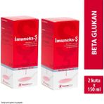 İmuneks Farma Glukan (1,3/1,6), Aserola Meyve Tozu ve Kuşburnu Eki Içeren Takviye Edici Gıda x 3 Adet-Ş Beta Glukan (1,3/1,6) ve Aserola Meyve Tozu Içeren Sıvı Takviye Edici Gıda x 2 Adet
