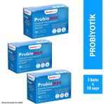 İmuneks Farma İmuneks Farma Probiomax ® Probiyotik Mikroorganizma İçeren Şase Takviye Edici Gıda 10 Şase x 3 Adet - Aromasız