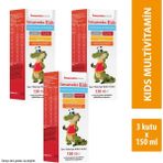 İmuneks Farma Kids Multi Vitamin Ve Mineraller Içeren Sıvı Takviye Edici Gıda 150 Ml X 3 Adet
