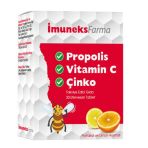 İmuneks Farma Propolis Vitamin C Çinko 20 Efervesan Tablet