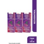 İmuneks Farma Resveratrol Kuersetin ve C Vitamini İçeren Sıvı Takviye Edici Gıda 150 ml x 3 Adet - Orman Meyveleri