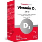 İmuneks Farma Vitamin D3 400'Iu