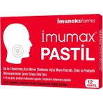Imuneks Imumax Pastil 12 Pastil - Dezenfektan Hediyeli (%72 Alkol)
