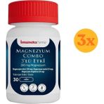Imuneks Magnezyum Combo 30 Tablet - 3 Adet (Toplam 90 Tablet)