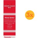 Imuneks Neoflamax Sprey 50 ml - 3 Adet (Toplam 150 ml) - Dezenfektan Hediyeli (%72 Alkol)