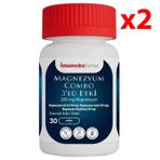 Imuneksfarma Magnezyum Combo Üçlü Etki 2x30 Tablet