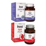 İmunol Imunol 40 Kapsül Ve Ocean Çörek Otu Yağı 1000mg 60 Kapsül