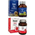İmunol Ocean Plus Omega3 1200Mg 50 Kapsül Ve Imunol 40 Kapsül