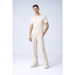 İMVAGO Erkek Ekru Baggy Pileli Pantolon