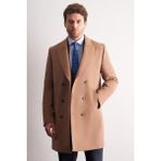 İmza Camel Kılıç Yaka Kruvaze Comfort Fit Esnek Classic Kaban 1008255164 - 54