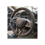 imza direksiyon kılıfı Honda Civic Fc5 Araca Özel Direksiyon Kılıfı (Nokta Alcantra Turuncu Yüzük)