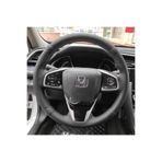 imza direksiyon kılıfı Honda Civic FC5 Araca Özel Direksiyon Kılıfı (Noktalı Düz Siyah Dikişli)