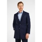 İmza Koyu Lacivert Slim Fit Mono Yaka Esnek Kaşe Palto Polyester Erkek 1005255101