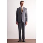 İmza Sütlü Kahverengi Mono Yaka Kendinden Desenli Esnek Bel 4 Drop Comfort Fit Takım Elbise 1001255169 - 60