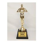 imzatasarım Kişiye Özel Isim Baskılı Yılın Babası Babalar Günü Anneler Günü Oscar Ödülü Oscar Heykel Kupa 26 Cm