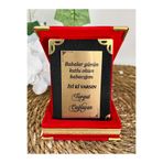 imzatasarım Kişiye Özel İsimli Babalar Günü Mini Plaket (7,5x11cm)