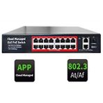 İmzatech Solidfast 16+2+1sfp Port 240w Bulut Yönetilebilir Gigabit Poe Switch