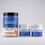 In Science Nutrition Pre Workout Advanced 400 G + Creatine 5000 Powder + Caffeine Powder 150 G 3’lü Performans Seti