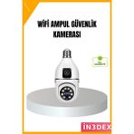 İn3dex 1080P Full Hd Wifi Ampul Kamera Gece Görüş Hareket Algılama - Standart