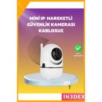 İn3dex 1080P Wifi Ip Kamera Pan Tilt Çift Yönlü Ses Hareket Takip - Standart