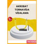 İn3dex 12 Parça Akrobat Vidalama Uç Seti Dar Alan Esnek Bits - Standart
