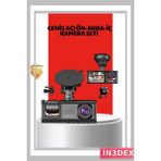 İn3dex 170° Geniş Açı Ön-Arka-Iç Kamera Seti Araç Güvenliği - Antara Siyah