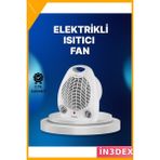 İn3dex 2000W Fanlı Elektrikli Isıtıcı 3 Modlu Mini Soba - 12000 W