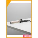 İn3dex 25 mm Seramik Saç Maşası Hacimli Dalga Bukle - 0 - Siyah - Standart