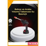 İn3dex 48V Şarjlı Yüksek Basınçlı Su Tabancası 15000MAH Pil - Standart