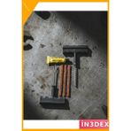 İn3dex 6 Parça Araç Lastik Tamir Seti Acil Durum Onarım Kiti - 00 Beyaz - Standart