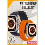 İn3dex Akıllı Saat Nabız Kan Basıncı Oksijen Ölçer Bluetooth - Altın - Siyah - 35 - 48 mm - Standart