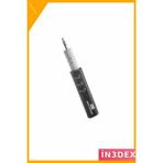 İn3dex Bluetooth 4.1 Ses Alıcısı 3.5mm Aux Kablosuz Adaptör Siyah - Ahşap - Bej - Siyah