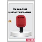 İn3dex Bluetooth 5.1 Kablosuz Hoparlör Güçlü Bas, Fm Radyo ve Çoklu Giriş Destekli - Standart