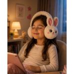 İn3dex Bluetooth 5.3 Peluş Kulaklık Tf Kart Destekli Siyah - Ahşap - Bej - Siyah