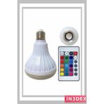 İn3dex Bluetooth Hoparlörlü LED Ampul Renk Değiştiren Akıllı Lamba - Standart